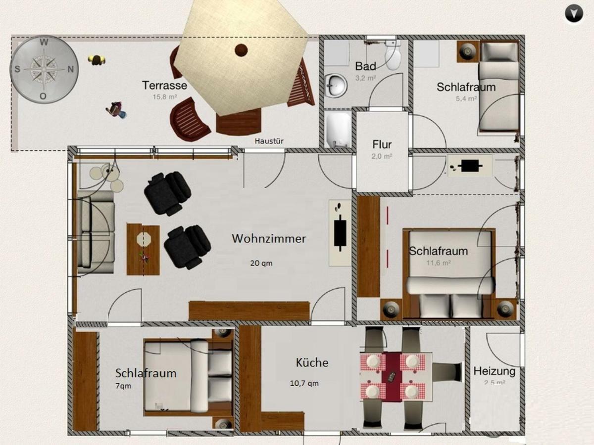 Ferienhaus Bianca Meschede Luaran gambar
